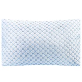 Double-sided Cooling Fiber/Bamboo Fiber Pillow (Option: King 1Pc)