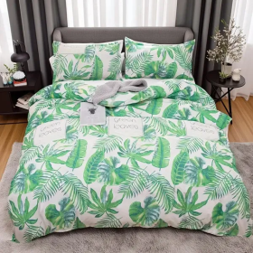 Spring Milan Quilt 3-piece Set (Option: Green-Twin)
