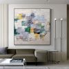 Handmade Oil Paintings Color Blocks On Canvas Wall Art Decoration Modern Abstract Painting Living Room Hallway Bedroom Decorative Painting
