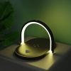 3 In 1 Foldable Wireless Charger Night Light Wireless Charging Station Stonego LED Reading Touch Table Lamp 15W Fast Charging Light