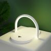 3 In 1 Foldable Wireless Charger Night Light Wireless Charging Station Stonego LED Reading Touch Table Lamp 15W Fast Charging Light
