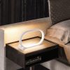 USB Plug-In Lamp Oval Acrylic Lamp Touch Control Dimmable Modern Simple Creative Night Lamp