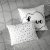 5 -piece Metallic Printed Duvet Cover Set