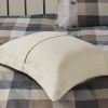 6-Piece Herringbone Duvet Cover Set – King / California King
