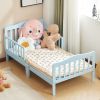 Stylish Wooden Toddler Bed - Durable Construction, Guardrails for Safety, Easy Assembly, Perfect for Kids' Bedroom Furniture