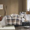6-Piece Herringbone Duvet Cover Set – King / California King