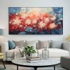 Handmade Oil Painting Original Colorful Oil Painting on Canvas Abstract Firework Painting Large Modern Wall Art Bedroom Wall Decor Custom Textured Art