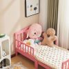 Stylish Wooden Toddler Bed - Durable Construction, Guardrails for Safety, Easy Assembly, Perfect for Kids' Bedroom Furniture
