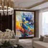 Handmade Oil Painting On Canvas Wall Art Decoration Modern Abstract Living Room Hallway Bedroom Luxurious Decorative Painting