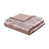 4-piece Velvet Duvet Cover Set