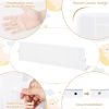 60-Inch Foldable Bed Rail Swing Down Baby Bed Guard Rail with Adjustable Safety Strap