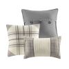 6-Piece Herringbone Duvet Cover Set – King / California King