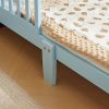 Stylish Wooden Toddler Bed - Durable Construction, Guardrails for Safety, Easy Assembly, Perfect for Kids' Bedroom Furniture