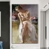 Handmade Oil Painting Famous Flamenco Dancer Painting Canvas Painting Wall Art Bedroom Living Room Decor Living Room Hallway Bedroom Decorative Painti