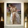 Handmade Oil Painting Famous Flamenco Dancer Painting Canvas Painting Wall Art Bedroom Living Room Decor Living Room Hallway Bedroom Decorative Painti