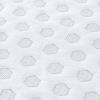 Hypoallergenic 3" Cooling Gel Memory Foam Mattress Topper with Removable Cooling Cover
