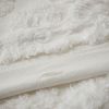 3 Piece Tufted Cotton Chenille Damask Duvet Cover Set