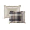 6-Piece Herringbone Duvet Cover Set – King / California King