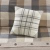 6-Piece Herringbone Duvet Cover Set – King / California King
