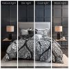6 Piece Printed Duvet Cover Set