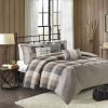 6-Piece Herringbone Duvet Cover Set – King / California King
