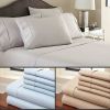 6-Piece Luxury Soft Bamboo Bed Sheets Set in 12 Colors