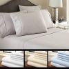 6-Piece Luxury Soft Bamboo Bed Sheets Set in 12 Colors