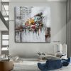 100% Hand-Painted Abstract Oil Painting – Museum Quality Wall Art