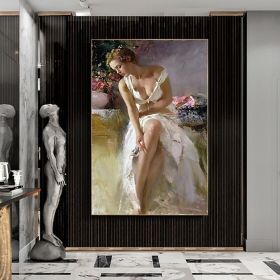 Hand-Painted Original Oil Painting – Museum Quality, Environmentally Friendly Paint (Style: 01, size: 60x90cm)