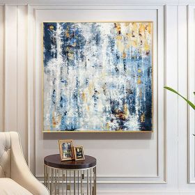Pure Hand-Painted Oil Paintings – Custom Canvas Artwork (Style: 01, size: 120x120cm)