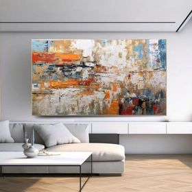Pure Hand-Painted Oil Canvas Art – Custom & Ready-Made Options (Style: 01, size: 80x160cm)
