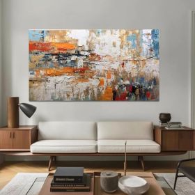 Pure Hand-Painted Oil Canvas Art – Custom & Ready-Made Options (Style: 01, size: 100x200cm)