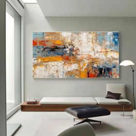 Pure Hand-Painted Oil Canvas Art – Custom & Ready-Made Options (Style: 01, size: 60x120cm)