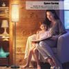 Minimalist Beige Standing Floor Lamp with Foot Switch – E26 Bulb Compatible