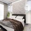 Minimalist Beige Standing Floor Lamp with Foot Switch – E26 Bulb Compatible
