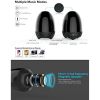 3D Glass Night Light Bluetooth Speaker – Color LED Touch Bedside Lamp
