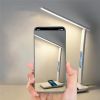 Modern Minimalist LED Table Lamp – White & Black, Compact Design