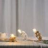 Creative Nordic Resin Mouse Table Lamp with Warm LED Light