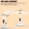 LED Table Lamp with LCD Display, Adjustable Brightness & Pen Holder