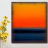 100% Hand-Painted Abstract Oil Painting – Modern Minimalist Wall Art