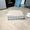 Smabee Soft Interlocking Shaggy Carpet Mats – Plush, Protective Floor Tiles