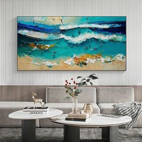 Hand-Painted Oil Paintings | Eco-Friendly, Unique Artwork with Free Shipping (Style: 01, size: 90X120cm)