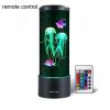 Fantasy Jellyfish Lamp with 7-Color LED & Remote – USB/Battery Powered