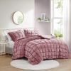 Velvet 3D Puff Box Quilted Down Alternative Comforter Set