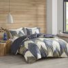 Alpine Ikat Chevron Cotton Duvet Cover Set – Full/Queen