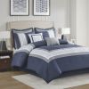 Powell 8-Piece Embroidered Comforter Set – King Size