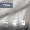 Malia 4-Piece Embroidered Cotton Reversible Duvet Cover Set