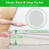 Waterproof Cotton Mattress Protector – 4 Sizes Available
