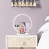 Wireless Charger Desk Lamp with Fast Qi Charging & Adjustable LED Light