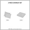 Tuscany 3-Piece Reversible Scalloped Edge Quilt Set